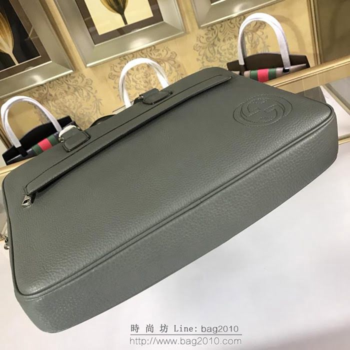 GUCCI 古馳男包 新款 322057 男包系列包包 Gucci頂級男包 真皮公事包 古奇手提包